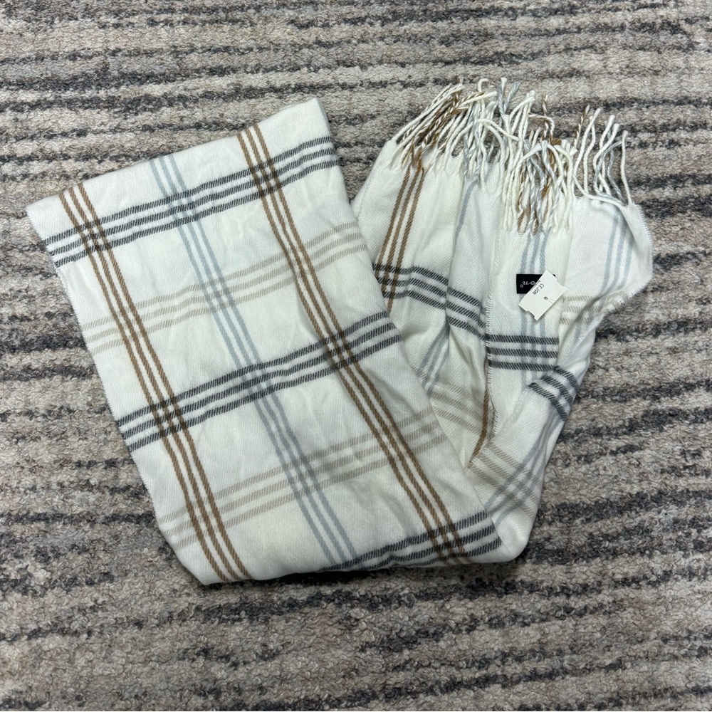 Cejon plaid scarf women’s